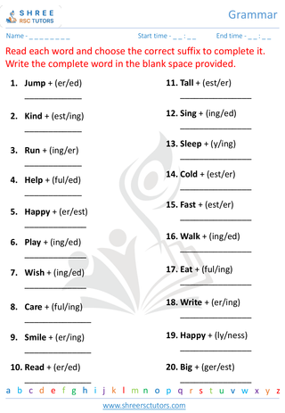 KS1 SATs  English worksheet: Grammar